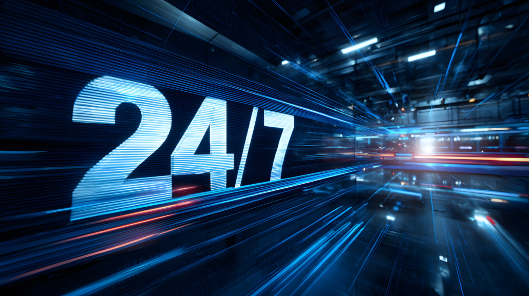 Video distribution 24/7